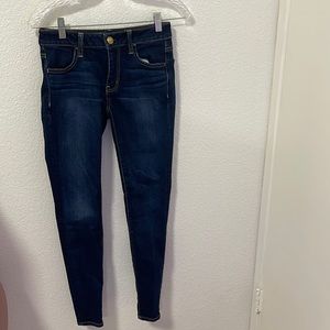American eagle super stretch blue jeans